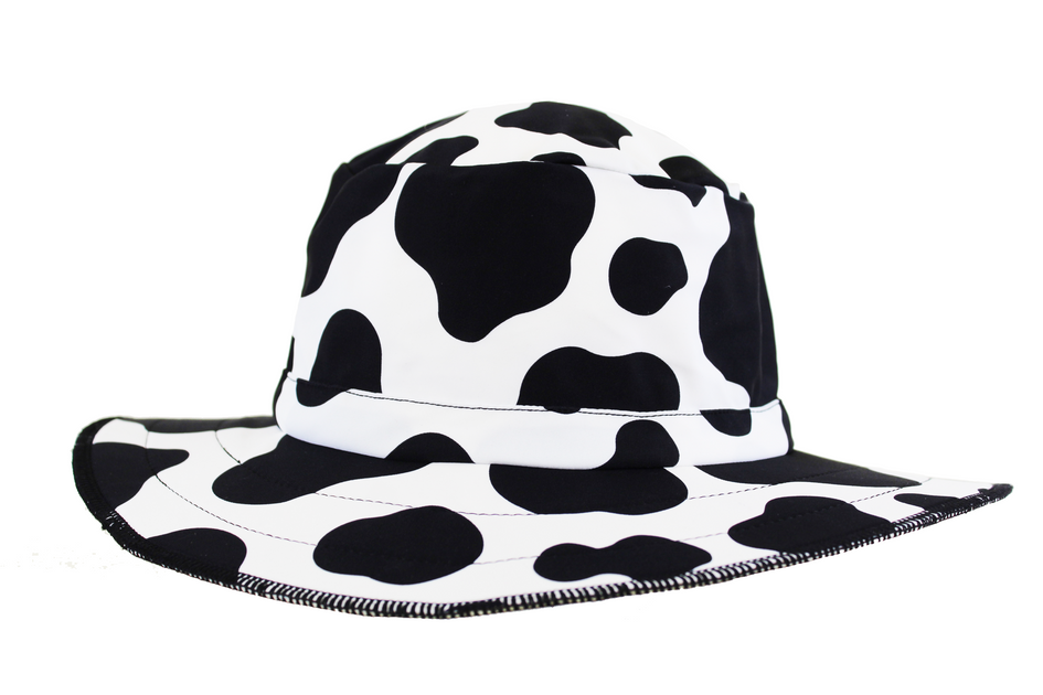 Cow print bucket hat hotsell