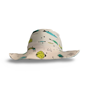 Reversible Bucket Hat - New Product Sea Life/Light Blue