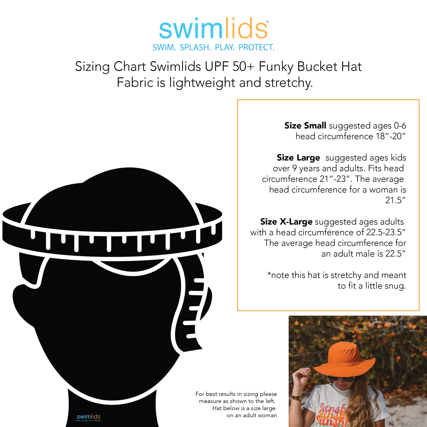 The Funky Bucket by Swimlids White