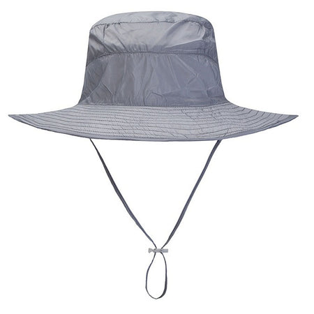Nylon Bucket Hat Gray