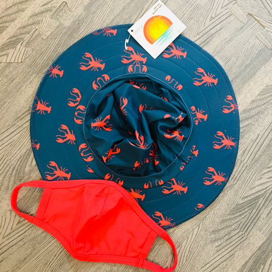 Lobster Mask and Hat Set