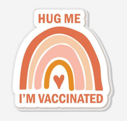 I got Vaccinated Buttons